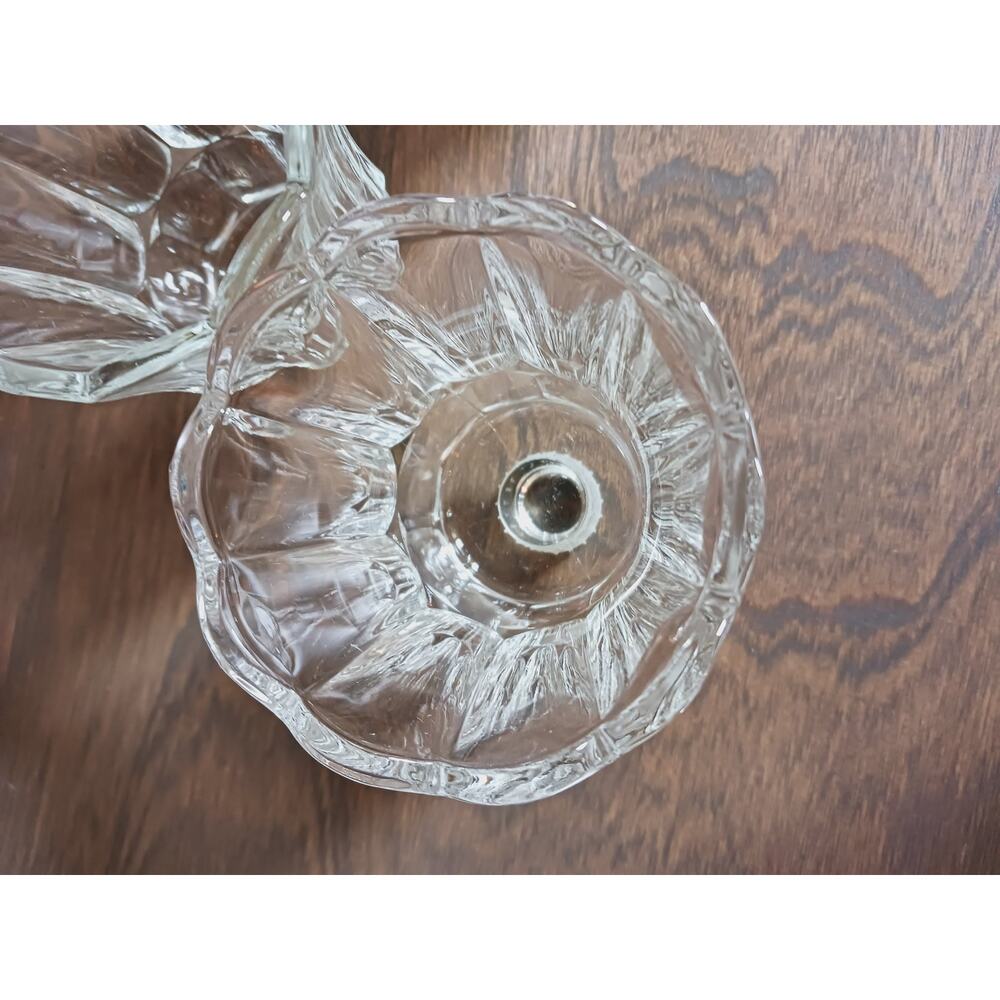 Set 4 Homco Scalloped Tulip Retro Vintage Peg Cup Votives Sconce Candle Holders - Picture 3 of 8
